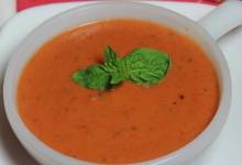 favorite basil-tomato soup