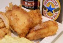 fish batter with newcastle&#8482; brown ale