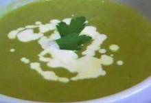 fresh pea soup