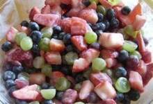 fruit salad in seconds