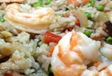 Ginger Shrimp with Fried Rice