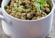 Gluten-Free Buckwheat, Asparagus, and Pesto Salad