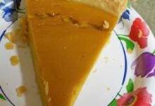 grandma's sweet hubbard squash custard pie