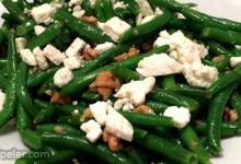 Green Beans with Feta and Walnuts