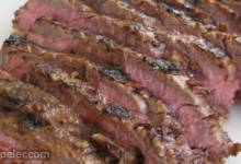 Grilled Coffee and Cola Skirt Steak