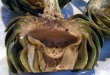 Grilled Garlic Artichokes