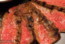 Grilled Skirt Steak with Homemade Asian Barbeque Marinade