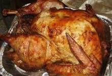 grilled whole turkey