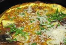Hangtown Fry with Parmesan and Fresh Herbs