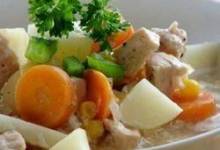 hearty turkey stew with vegetables