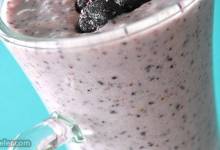 heavenly blueberry smoothie