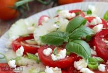 Herb 'n Honey Cucumber Tomato Salad