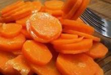 honey ginger carrots