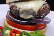 Jalapeno-Garlic-Onion Cheeseburgers