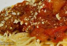 Jeanne's Slow Cooker Spaghetti Sauce