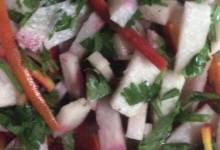 jicama salad with ginger lime dressing