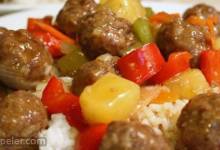 Lana's Sweet and Sour Meatballs