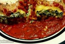 Lasagna Spinach Roll-Ups
