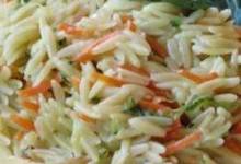 lemon orzo primavera