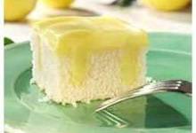lemon pudding poke cake