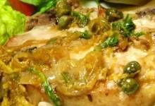 lemony pork piccata