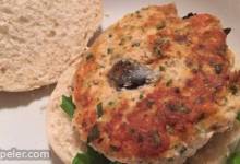 Lemony Salmon Burgers