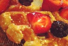 liege belgian waffles with pearl sugar