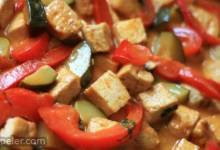 Lime-Curry Tofu Stir-Fry