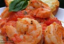 Linguine Pasta with Shrimp and Tomatoes