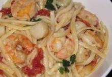 Linguine with Seafood and Sundried Tomatoes