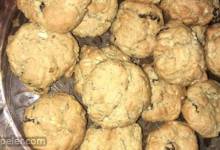 Low Sugar Oatmeal Raisin Cookie