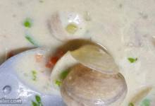 marilyn's cheesy clam chowder