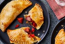 mini smoked sausage and pepper hand pies