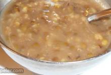 Mung Beans Cooked in Sweet Syrup