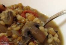 Mushroom Lentil Barley Stew