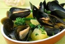 mussel and potato stew