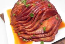 nstant pot&#174; honey-sriracha glazed ham
