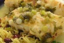 orange roughy with citrus sauce