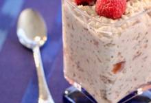 overnight oats with jam