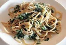 Pasta With Spinach Sauce