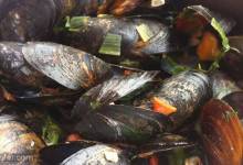 patti's mussels a la mariniere