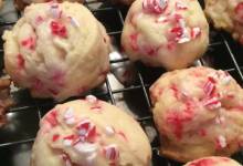 peppermint holiday cookies