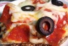 Personal Portobello Pizza