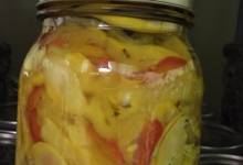 pickled squash