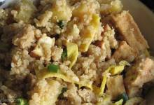 pineapple fried quinoa