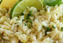 pineapple-lime rice