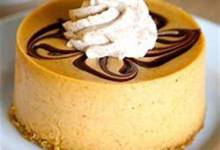pumpkin cheesecake from disneyland park central bakery