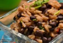 Quick and Easy Black Beans and Rice