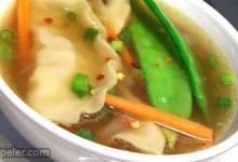 Quick Pot Sticker Soup