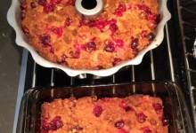 really cranberry orange yummy gummy pudding cake